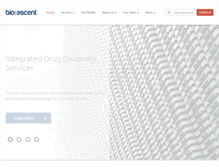Tablet Screenshot of bioascent.com